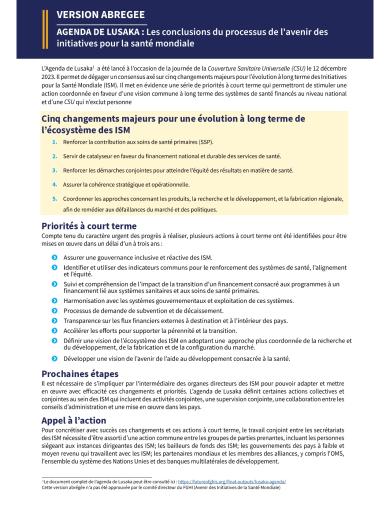 Agenda de Lusaka 