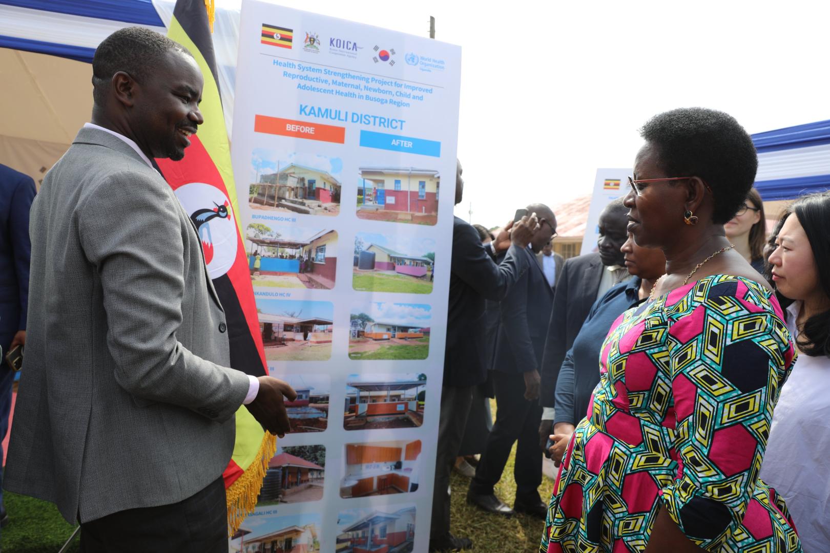 Ministry of Health, WHO, KOICA commission refurbished health facilities to enhance access to quality reproductive maternal newborn child and adolescent health services in Busoga