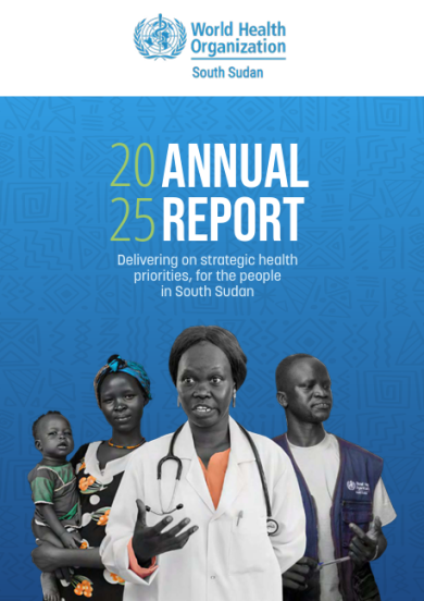 WHO South Sudan annual report 2025