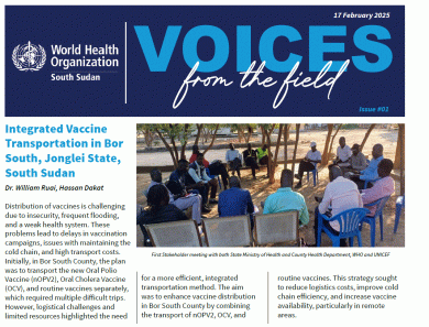 South Sudan: WHO Voices from the Field 2026