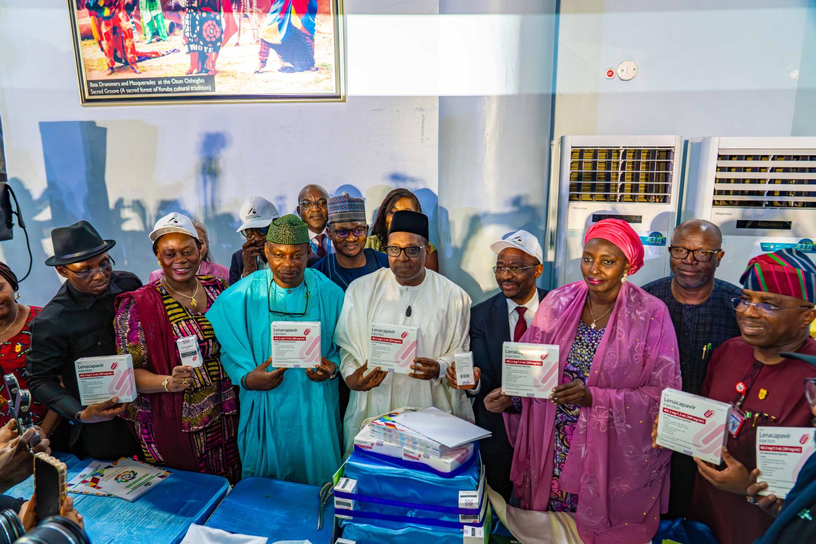 Group photograph at the HIV pre‑exposure prophylaxis (PrEP) launch
