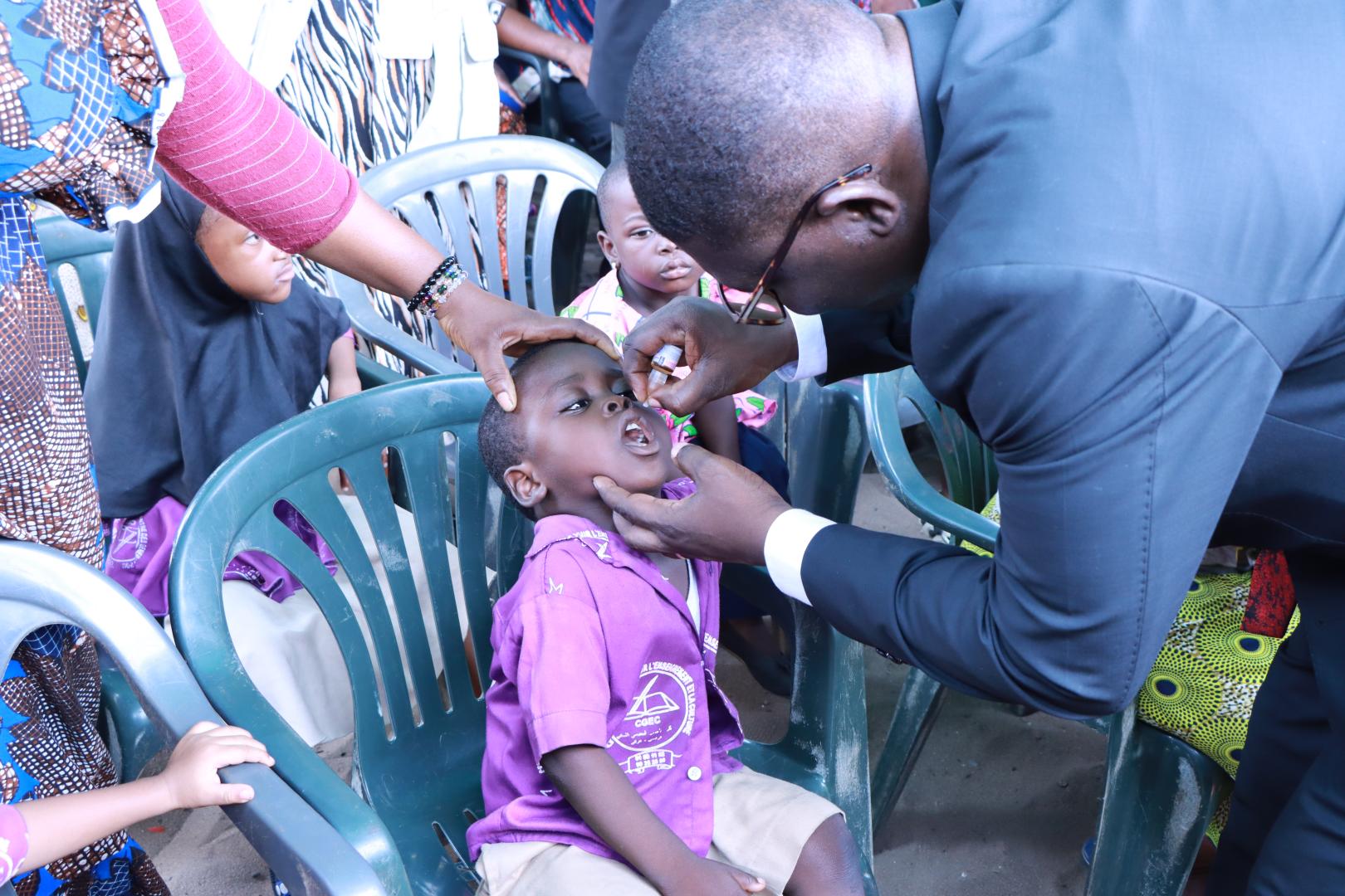 Le Togo vaccine plus 1,7 million d’enfants contre la poliomyélite 