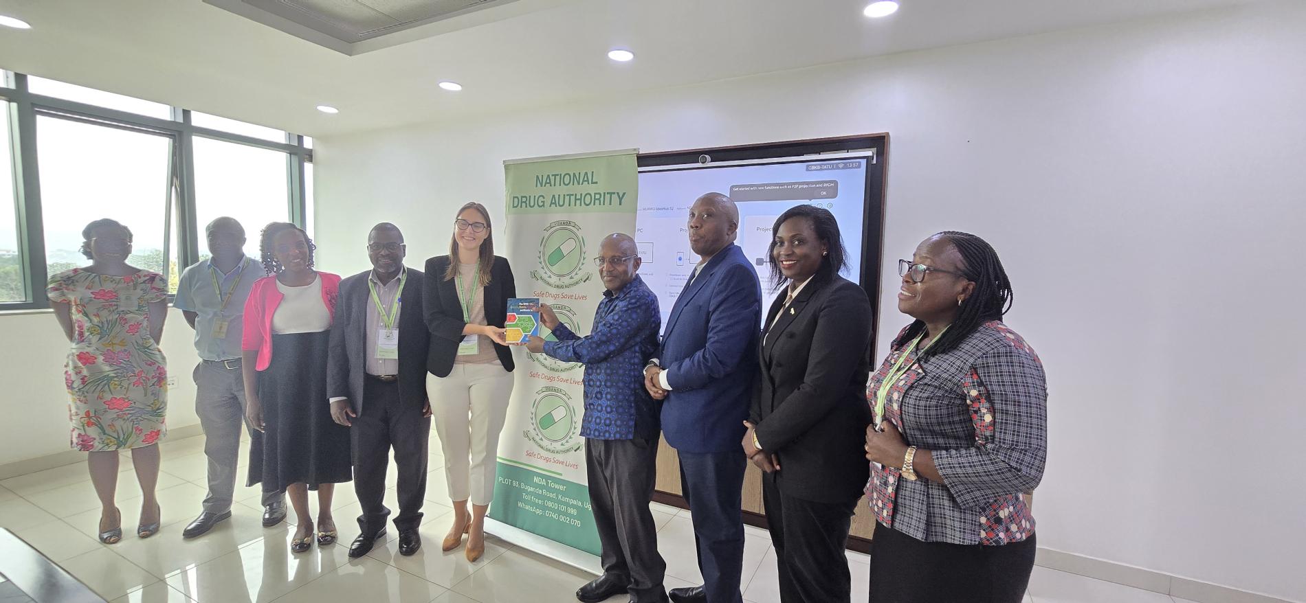 Uganda’s National Drug Authority Receives WHO Tools to Boost Antimicrobial Stewardship