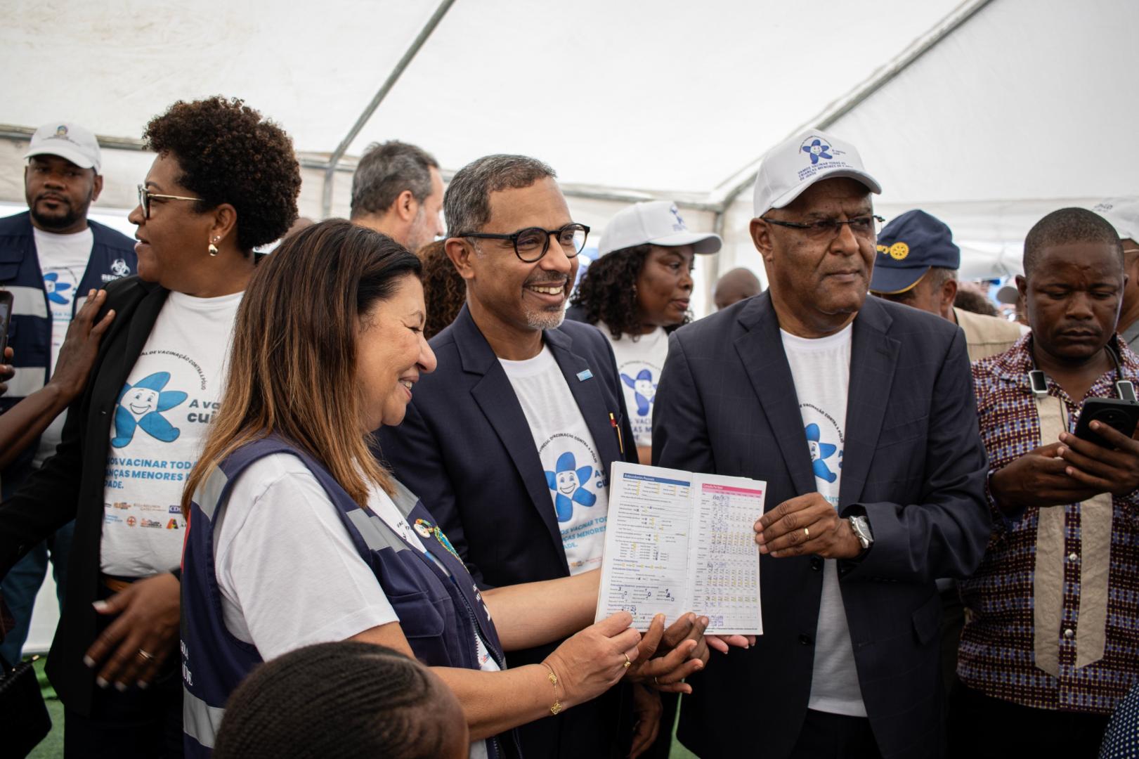 Polio Launch in Angola