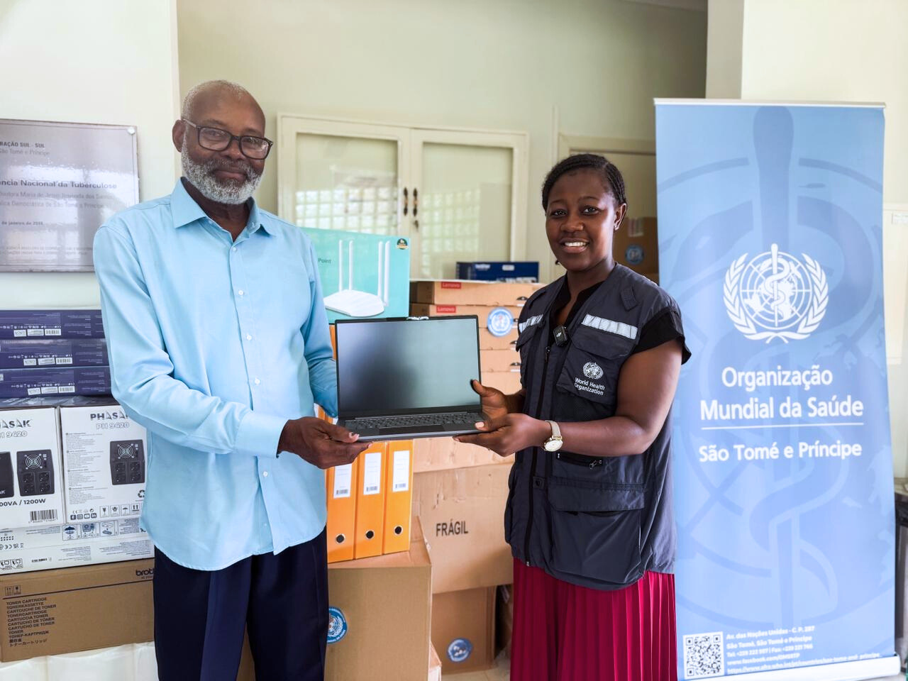 Entrega de equipamentos