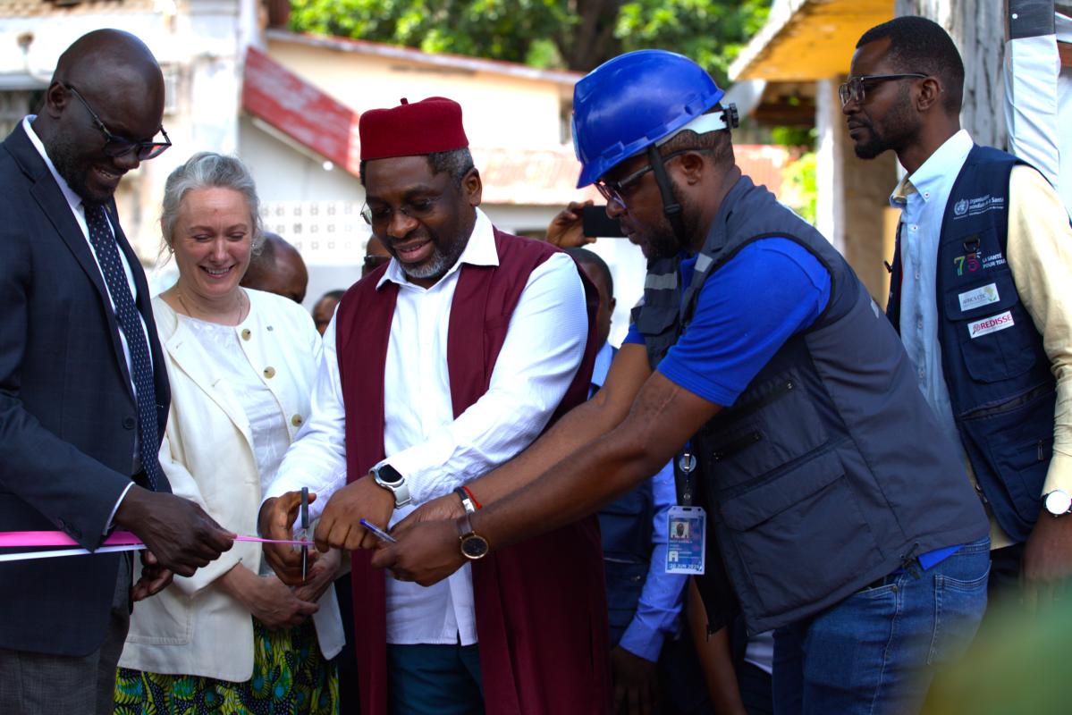 Kinshasa : une nouvelle unité de traitement du choléra pour renforcer la prise en charge dans la zone de santé de Binza Ozone