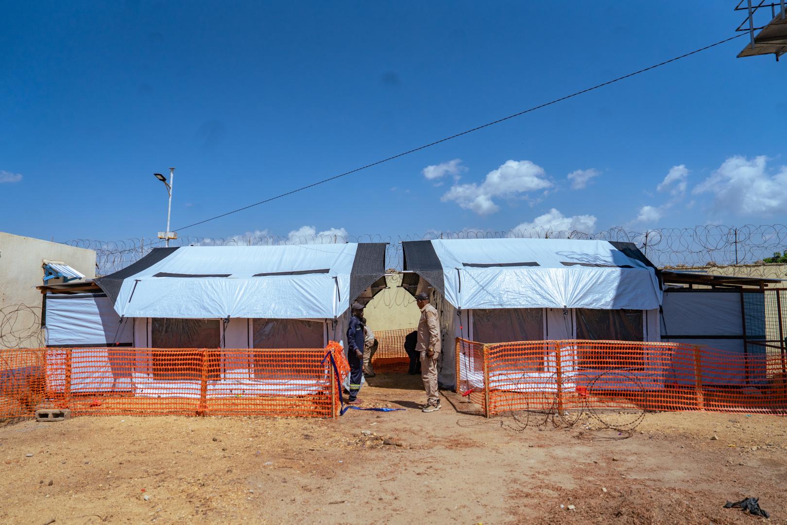 Providing Ebola protection among inmates in Democratic Republic of the Congo