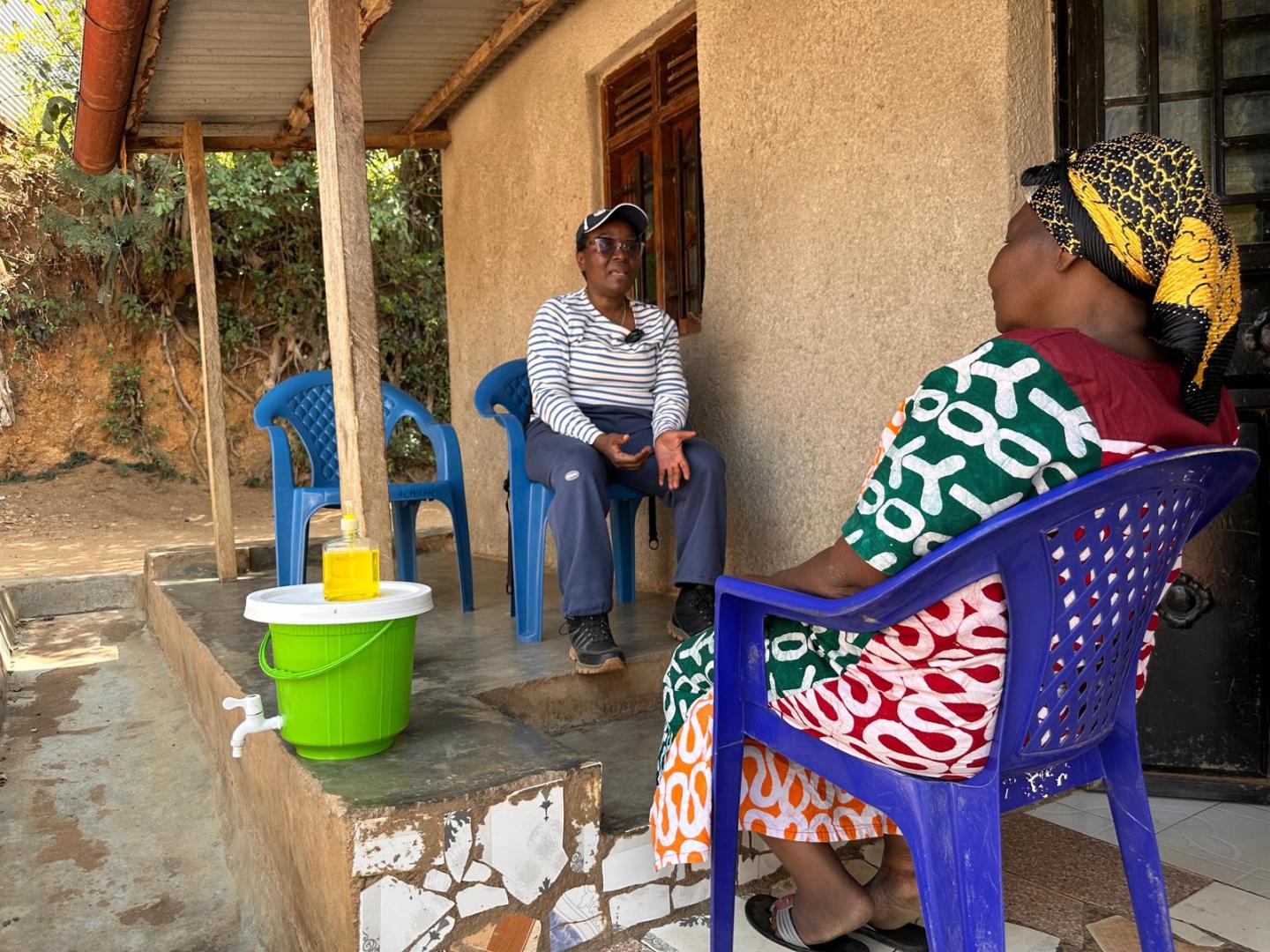 Julienne Anoko WHO's Ebola Community Engagement Officer in DRC