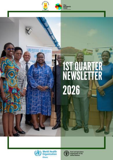 Coverpage for 2026 1st Quarter Newsletter for Pandemic Fund