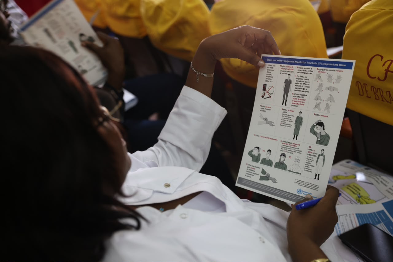 Préparation Ebola : 55 agents de santé formés à la prévention des infections
