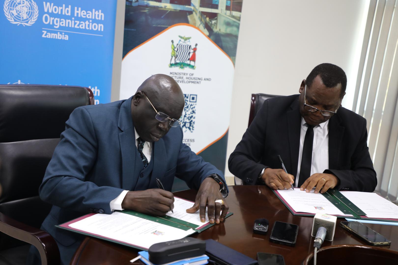 Government, WHO Sign MOU, Paving Way for Office Building Handover