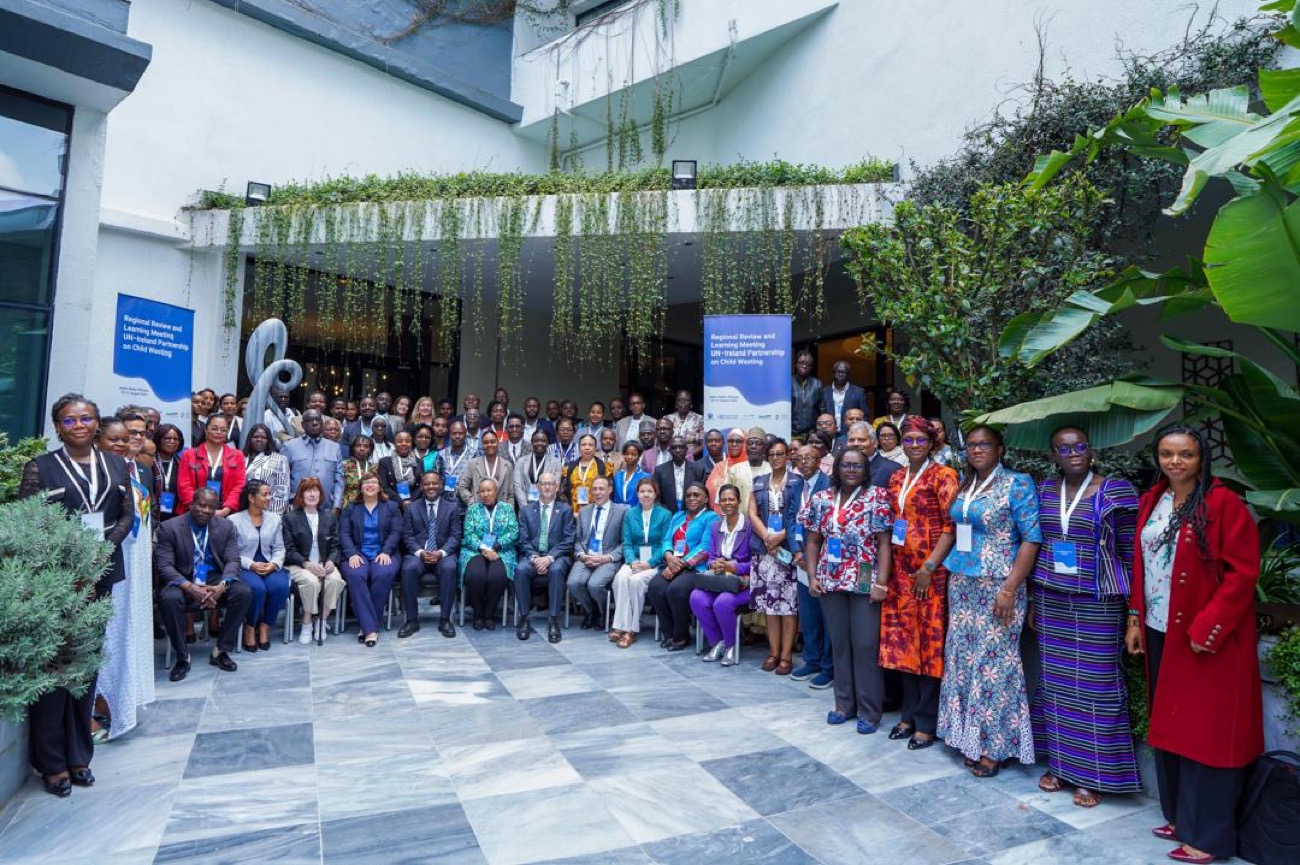 Participants at the regional review and learning meeting on child wasting in Addis Ababa, Ethiopia
