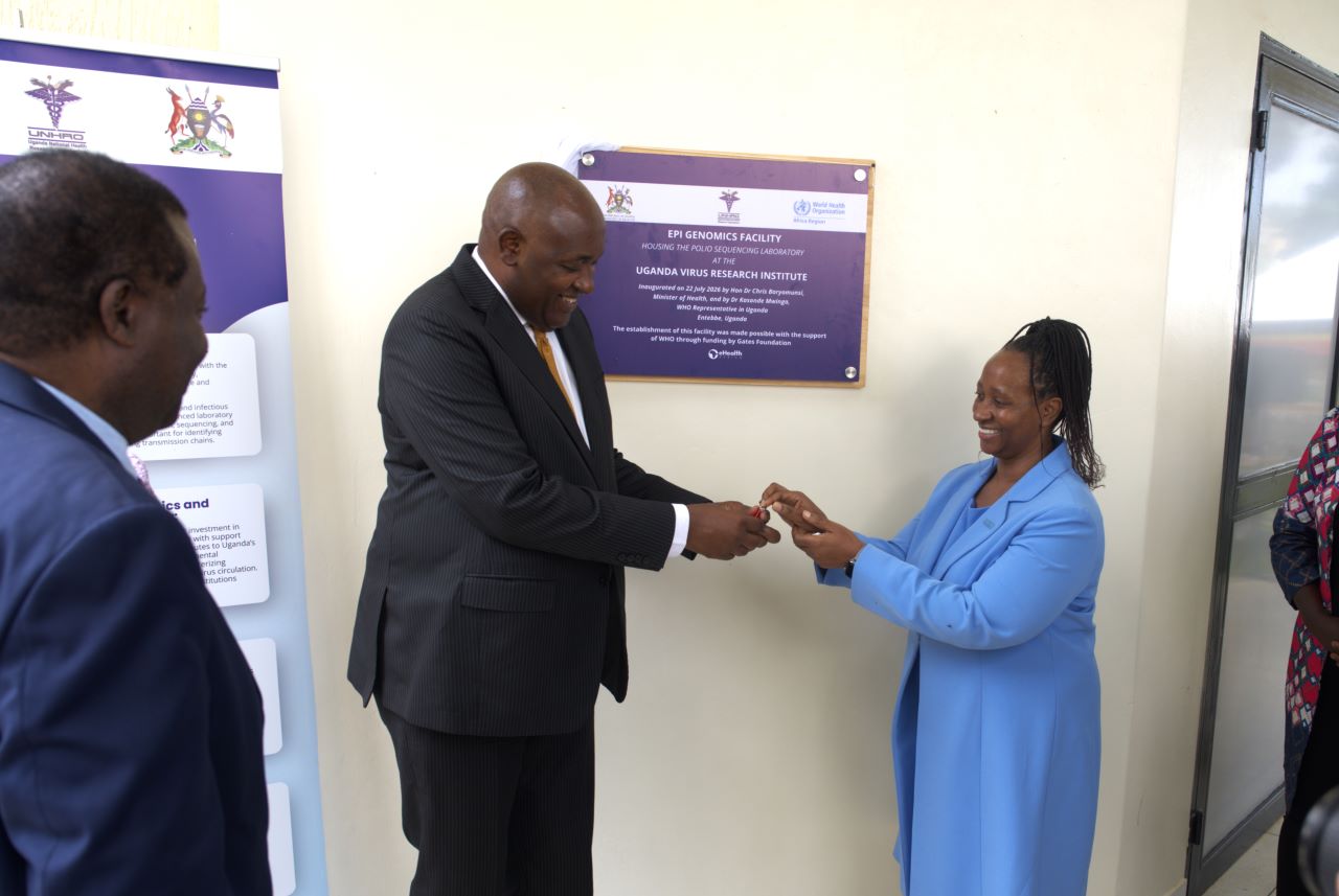 Uganda unveils new molecular laboratory to strengthen polio surveillance and health security