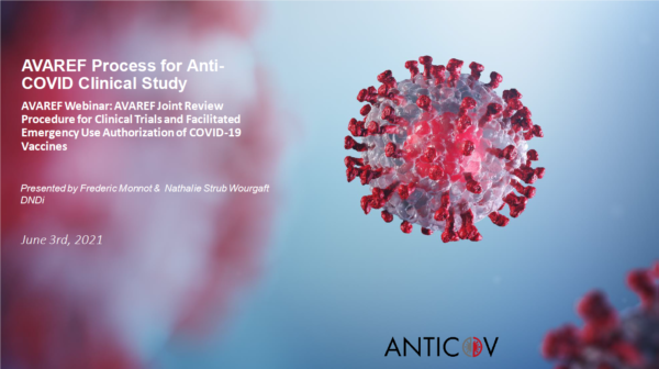 AVAREF Process for Anti-COVID Clinical Study