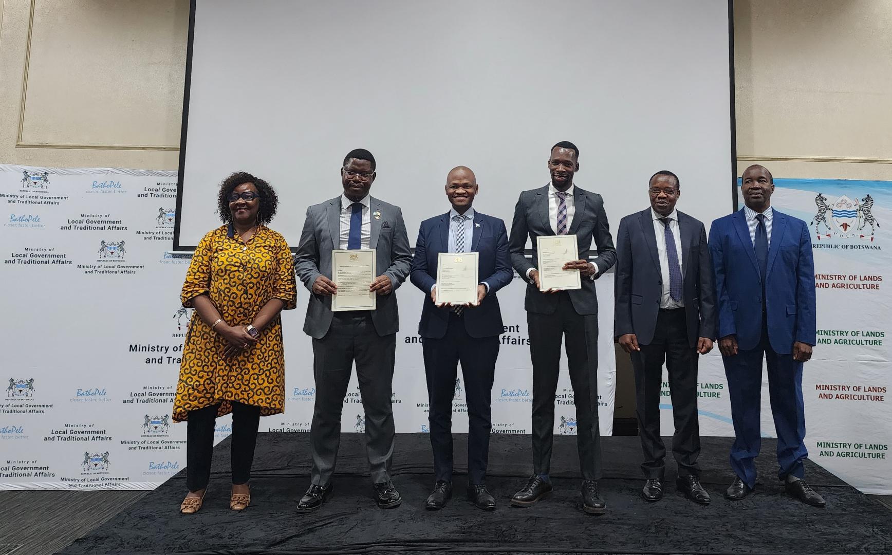 Paso trascendental para una iniciativa de salud en Botswana | OMS