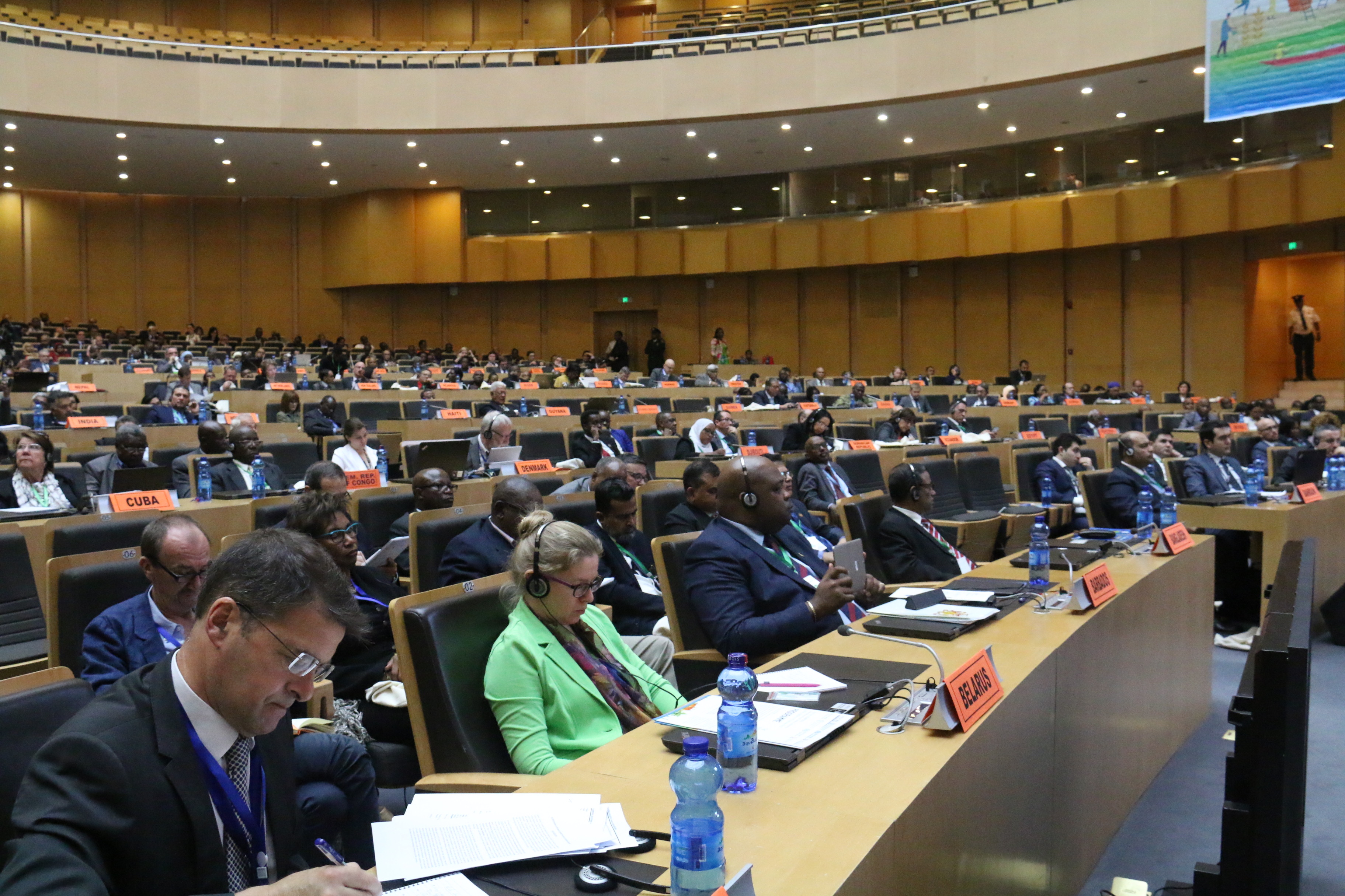 Participants attending the First FAO/WHO/AU International Food Safety Conference