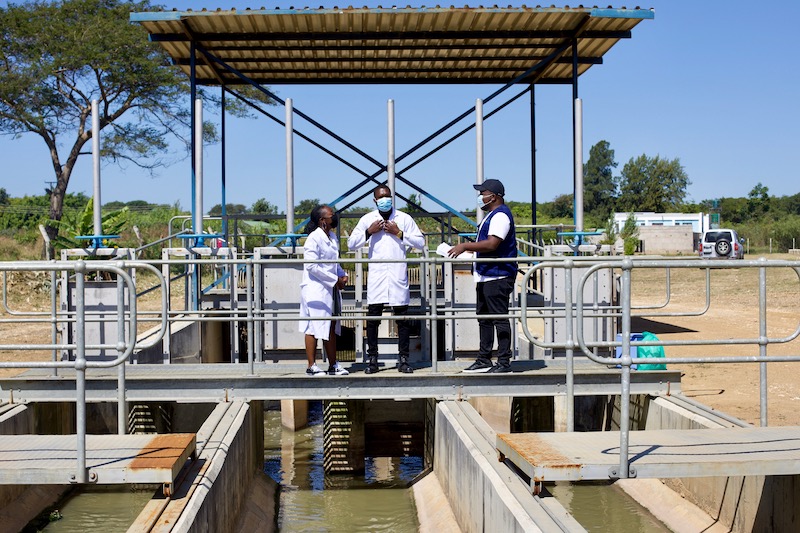 A sewage plant, surveillance and polio fight in Zambia