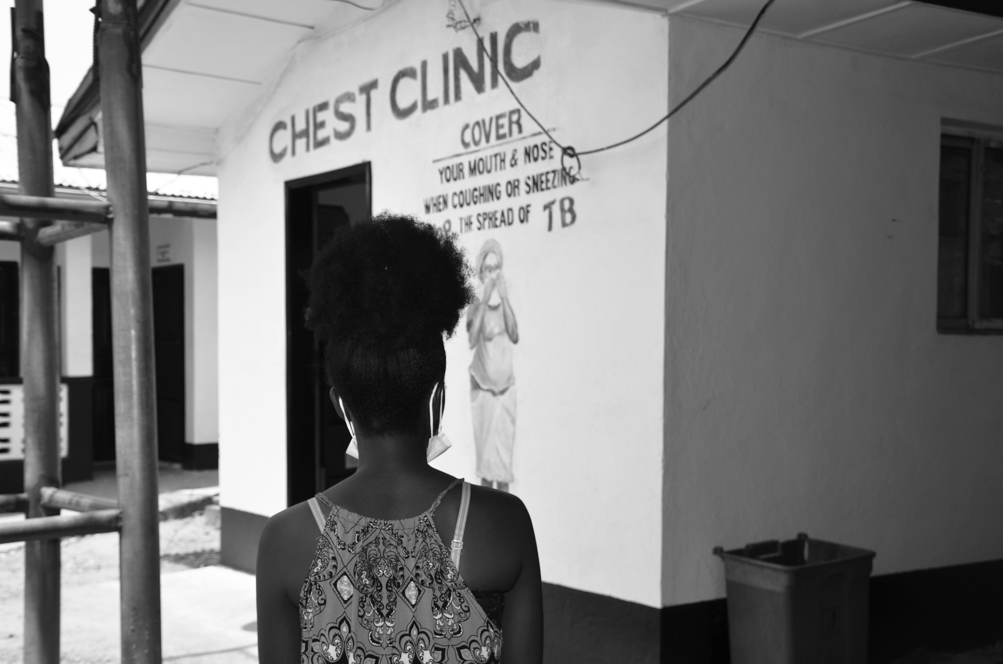 A Tuberculosis survivor at Redemption Hospital in Monrovia