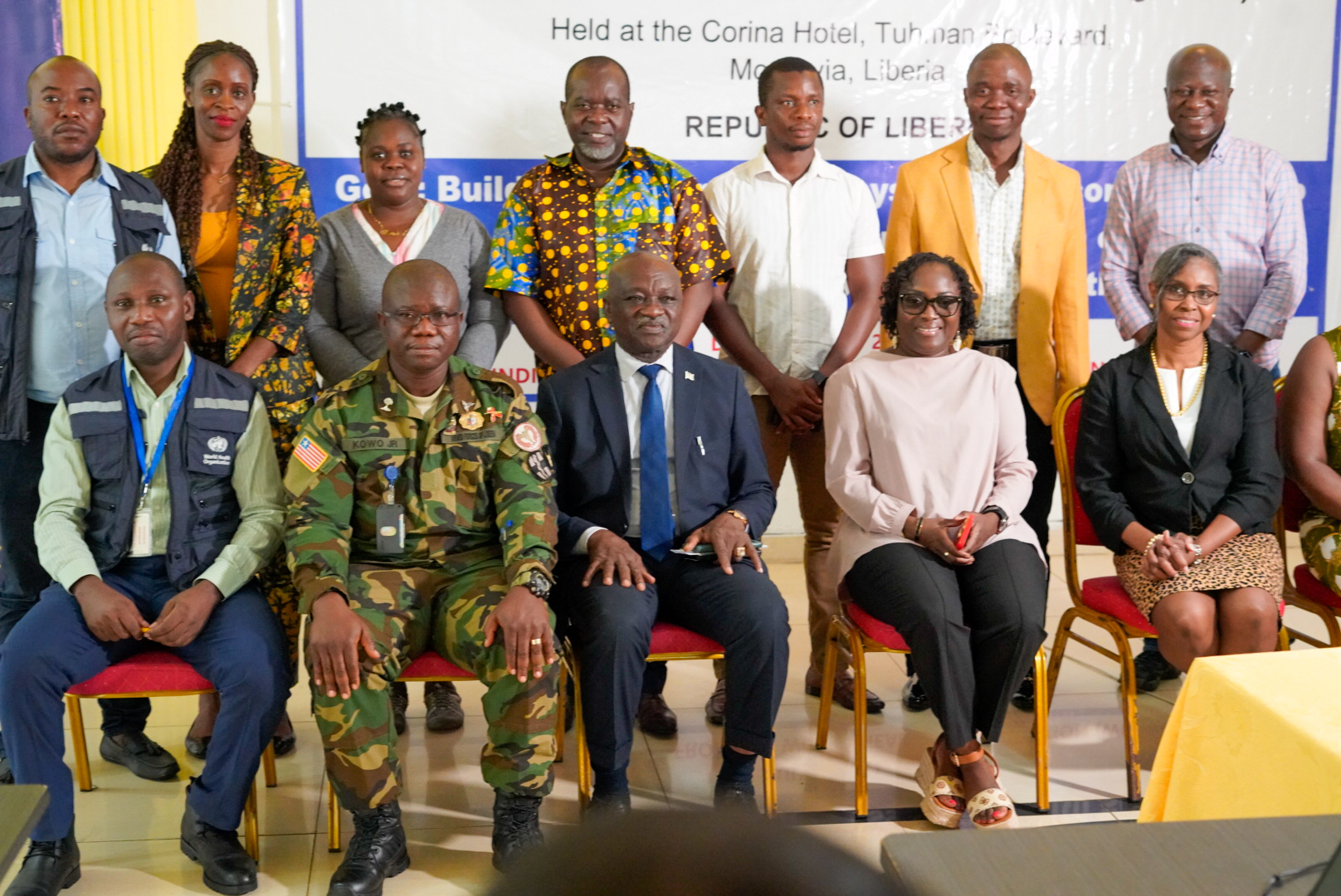 Stakeholders at the closing of the Transitional Plan validation meeting in Monrovia