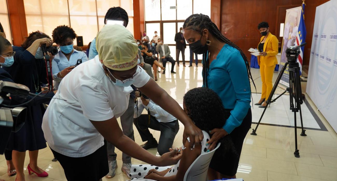 Vaccination campaing Cabo Verde