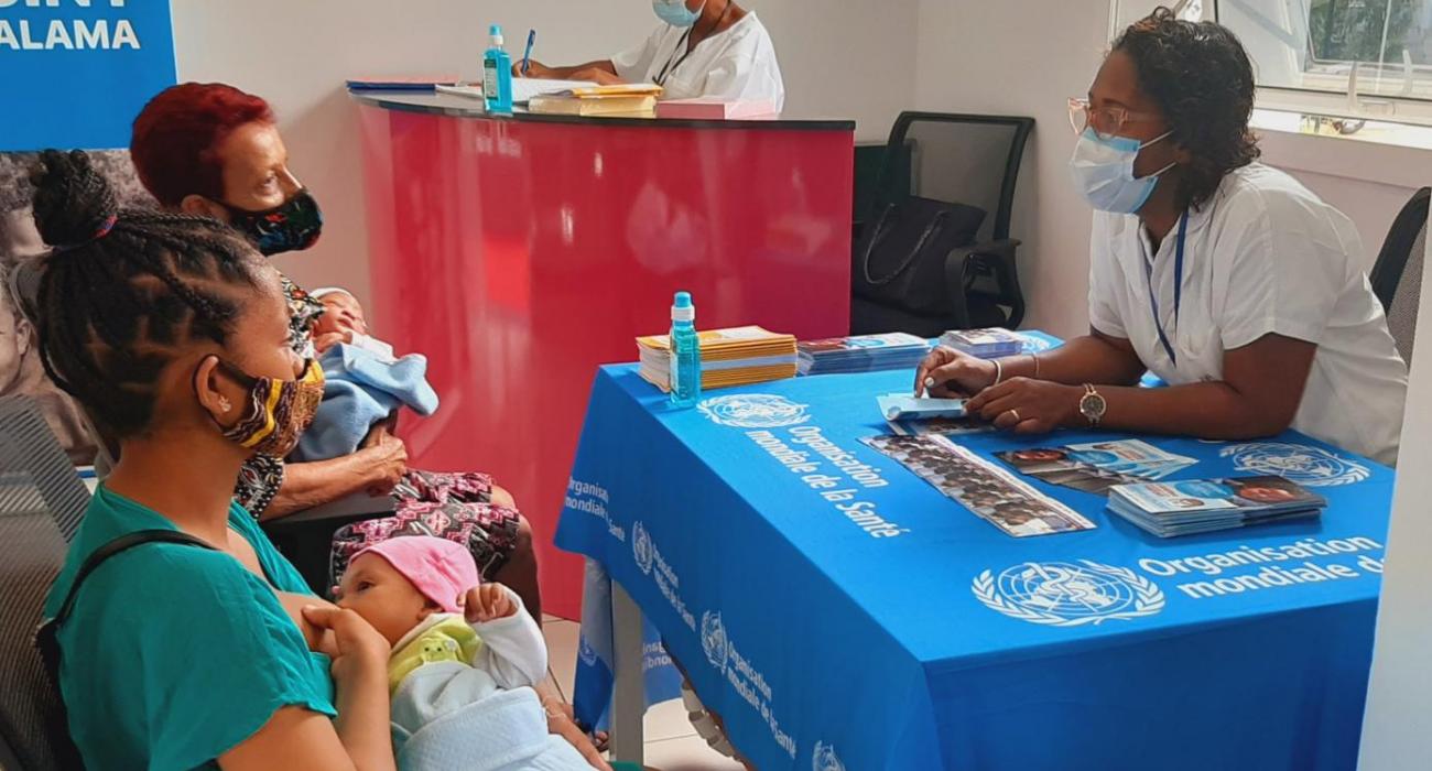 Un nouveau centre de vaccination pour réduire l'affluence en temps de COVID-19 et faciliter les services de vaccination des mères allaitantes et leurs bébés au CHU Tanambao-Diego dans la région de Diana