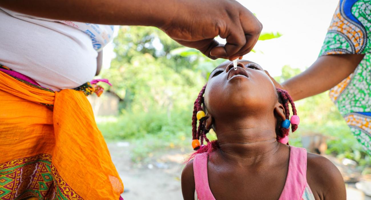 Plus de 80 millions de doses de vaccin contre la polio seront administrées à des enfants d’Afrique australe ciblés par des campagnes de vaccination de masse