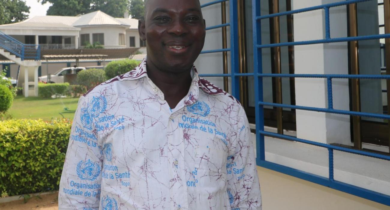 Dr Alassani Issifou du bureau de l'OMS au Togo
