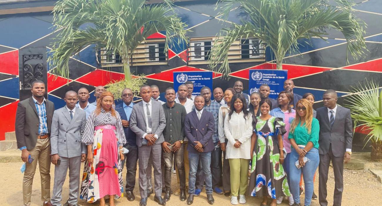 Retraite des Consultants Juniors de l’OMS des 12 départements de la République du Congo