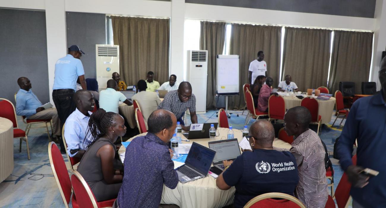 South Sudan condcuted simulation exercise training of trainers in Juba 