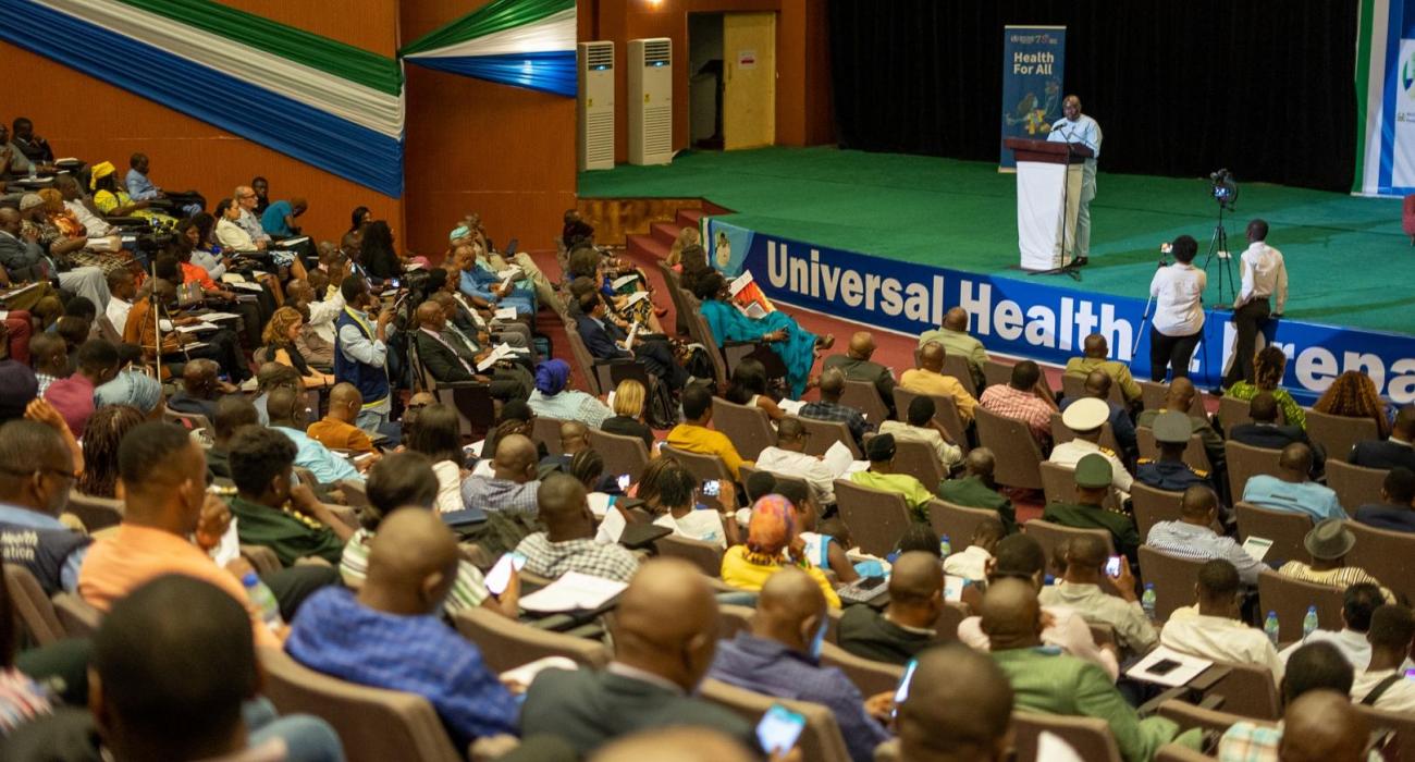 Sierra Leone launches review to reinforce health emergency readiness, response 