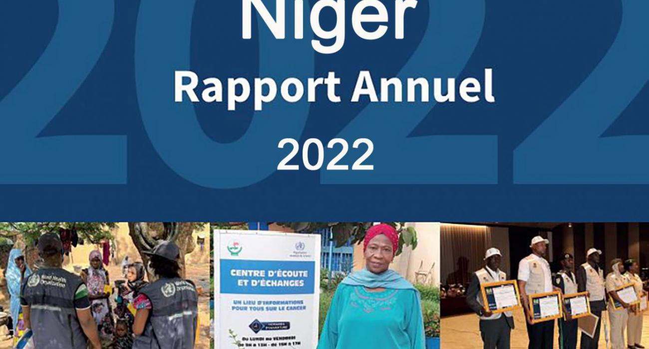 Rapport d'activités 2022 de l'OMS Niger : principaux résultats de l’OMS atteints en étroite collaboration avec le Gouvernement, les partenaires et d'autres acteurs.