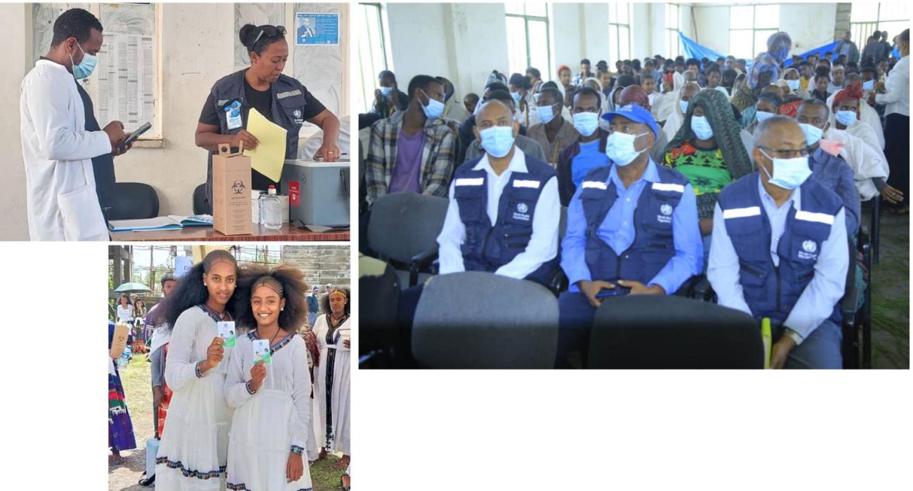 An integrated COVID-19 and the Human Papilloma Virus (HPV) vaccination campaign in Tigray completed 