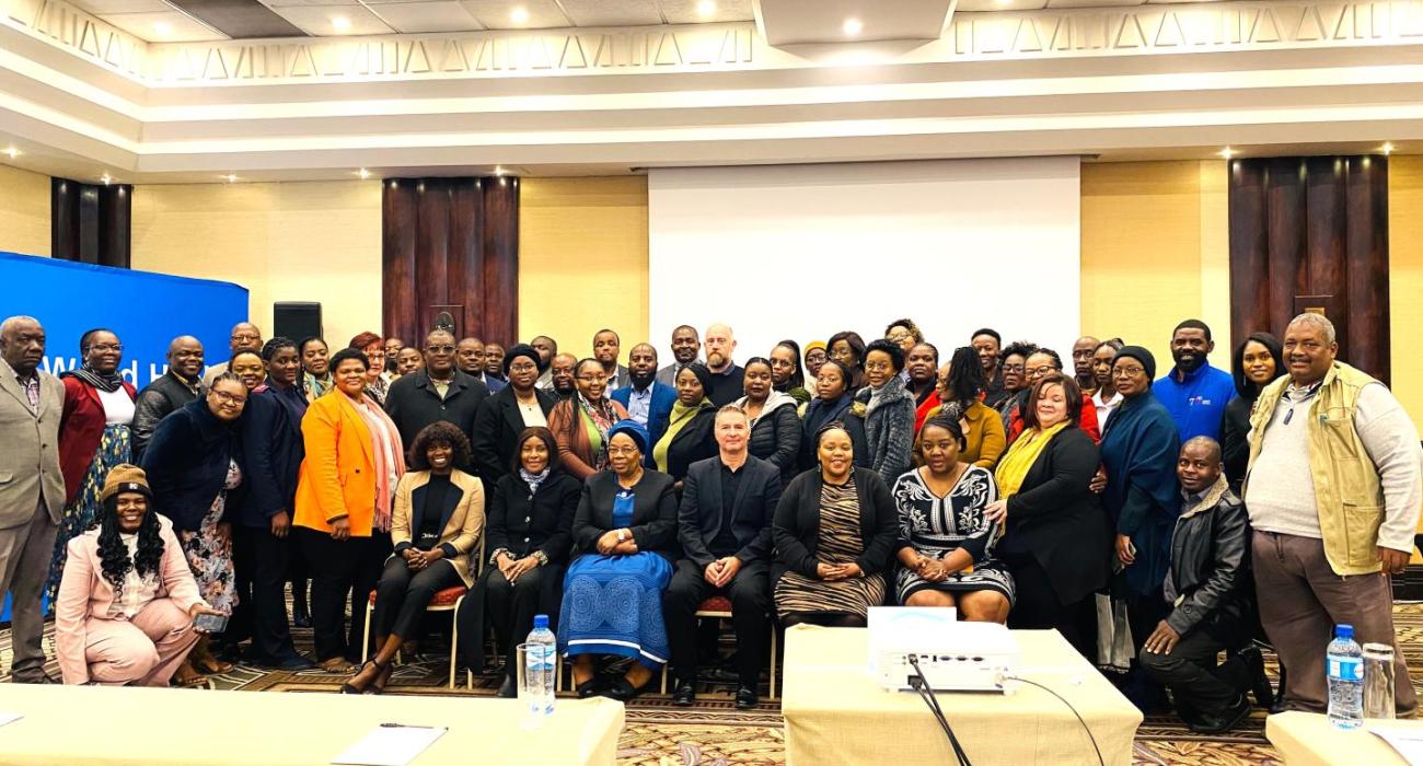 Participants at the After Action Review were from the Ministry of Health and Social Services, WHO Namibia, Namibia Red Cross Society, Namibia Institute of Pathology, City of Windhoek, Namibia Field Epidemiology and Laboratory Programme, Robert Koch Institute, Farmers Union and Ministry of Agriculture, Water and Land Reform. 