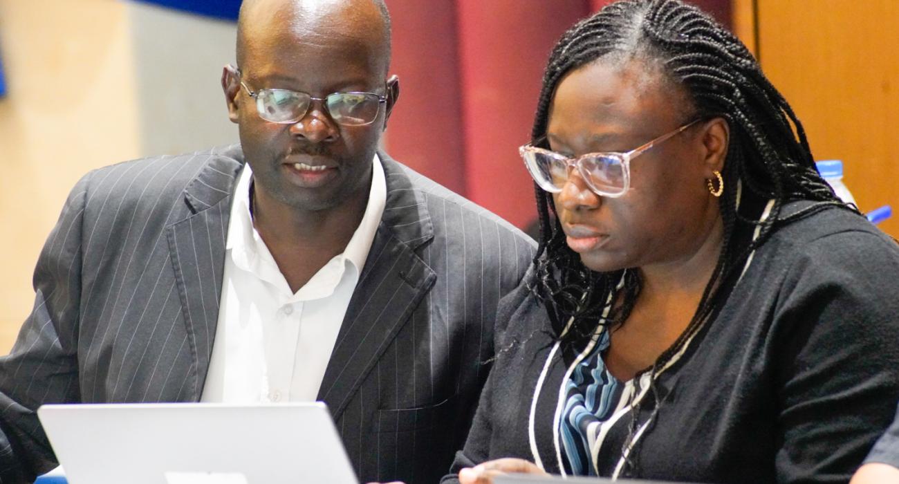 External Evaluators brainstorming during JEE mission in Liberia