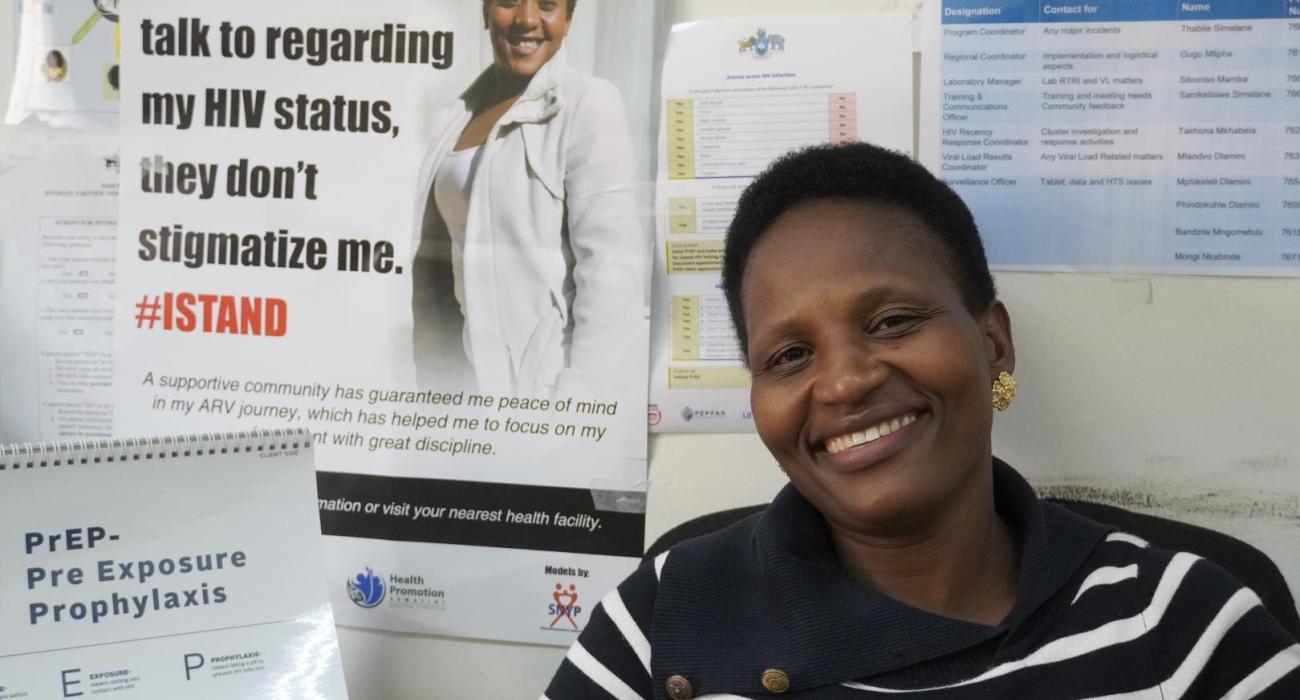 Nomphumelelo Masilela Cynthia has been using PrEP since 2019. 