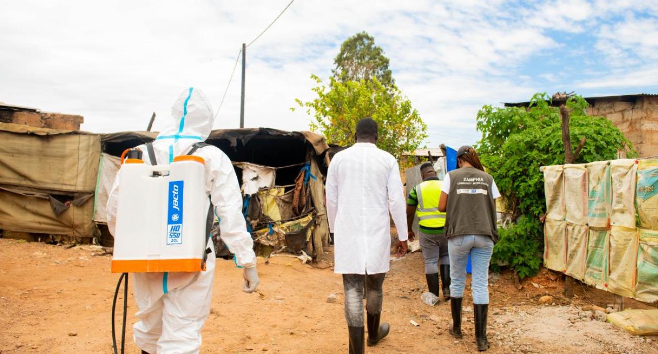 Active case-finding helps to curb Zambia cholera outbreak 