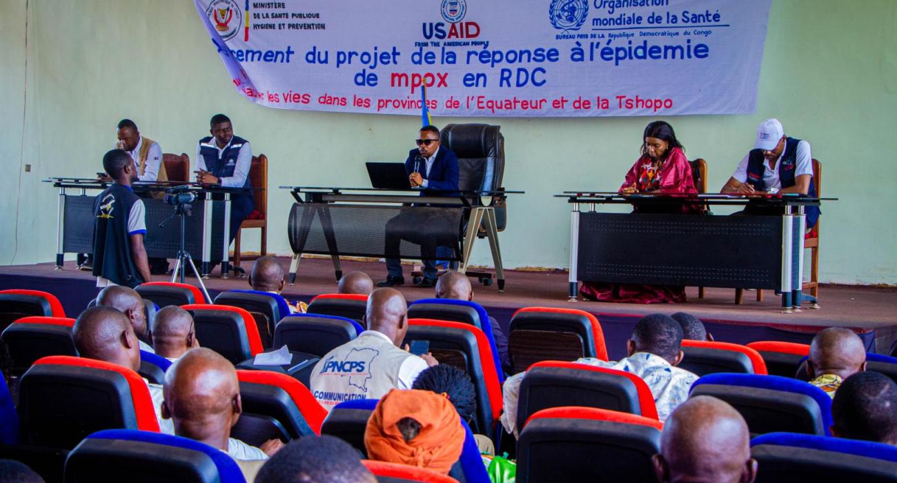 Lancement d'un projet majeur à Mbandaka pour combattre l'épidémie de Mpox dans la région 