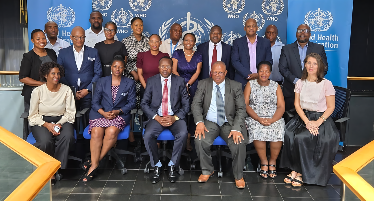 WHO Botswana staff members
