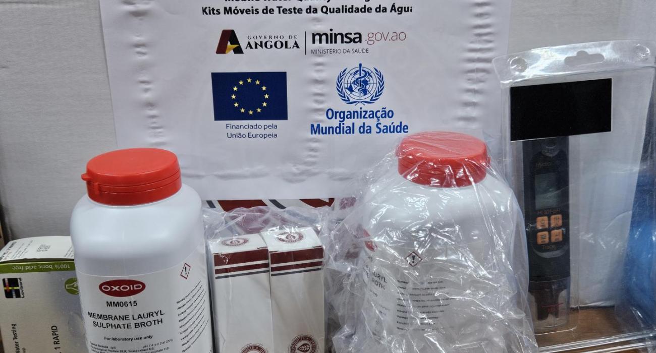 WHO Testing Kits to MoH Angola