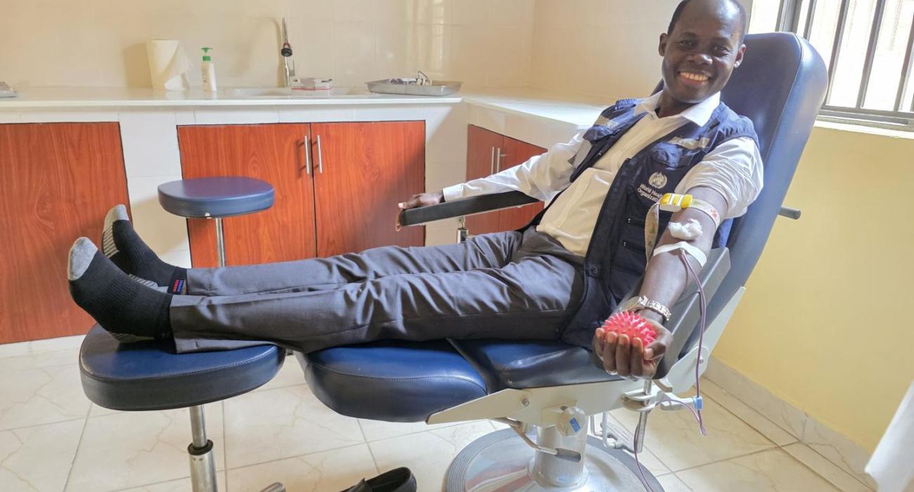 Strengthening safe blood supply to help save lives