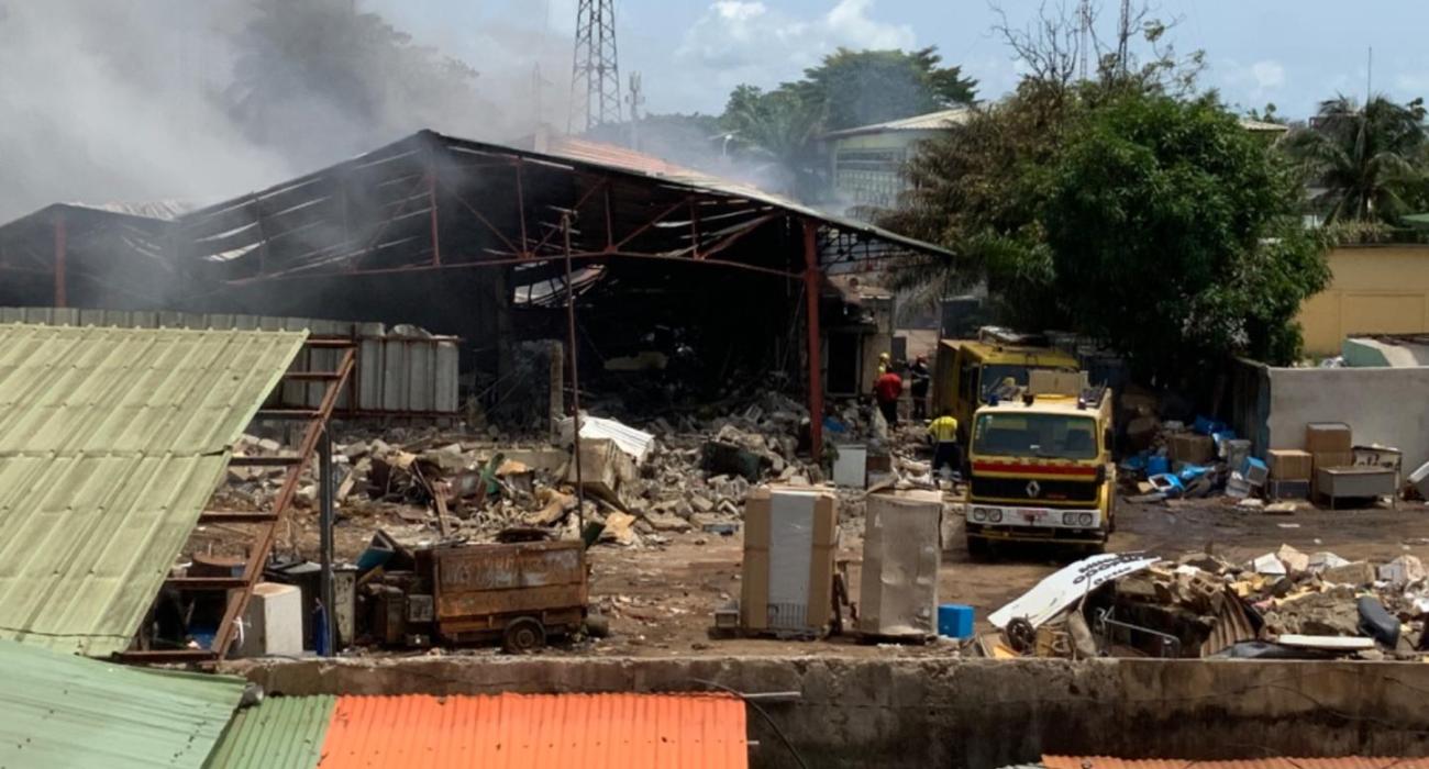 L’OMS aux côtés de la Guinée après l’incendie de son entrepôt de vaccins