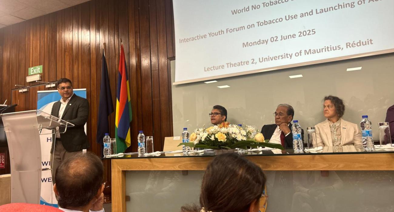 Mauritius Marks World No-Tobacco Day 2025 with Youth-Focused Awareness Campaign