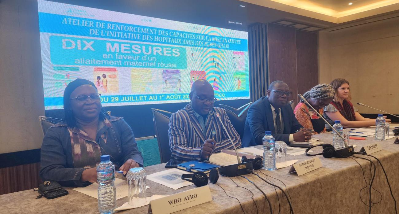 Atelier  sur l’Initiative Hôpitaux Amis des Bébés à Lomé
