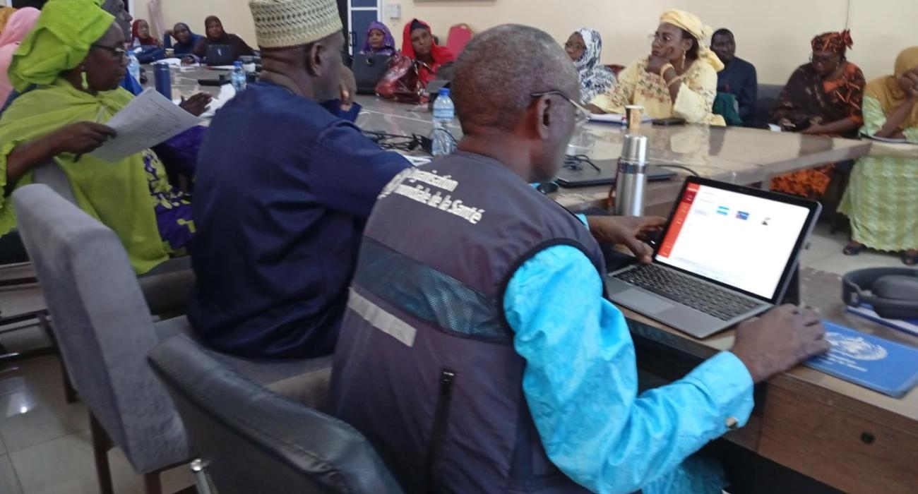 Une vue des participants à la session de formation sur la surveillance à Niamey