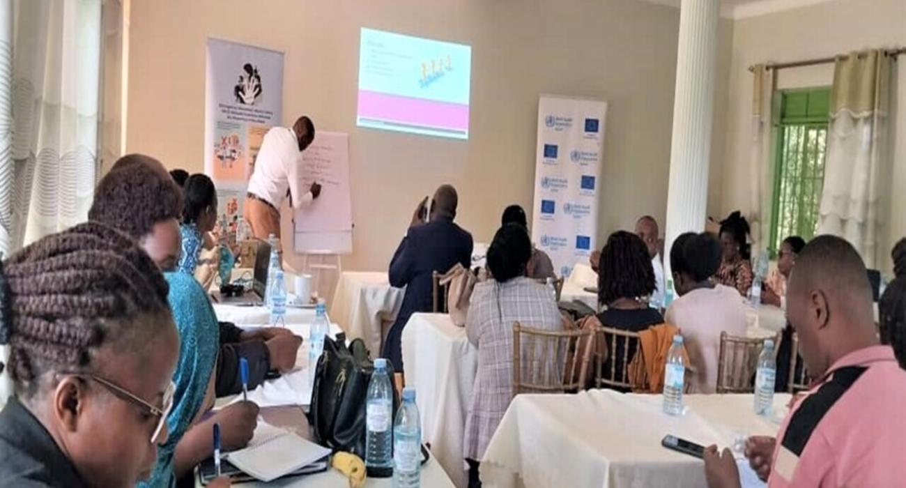 WHO Uganda campaigns against sexual misconduct  in Ebola-affected districts 