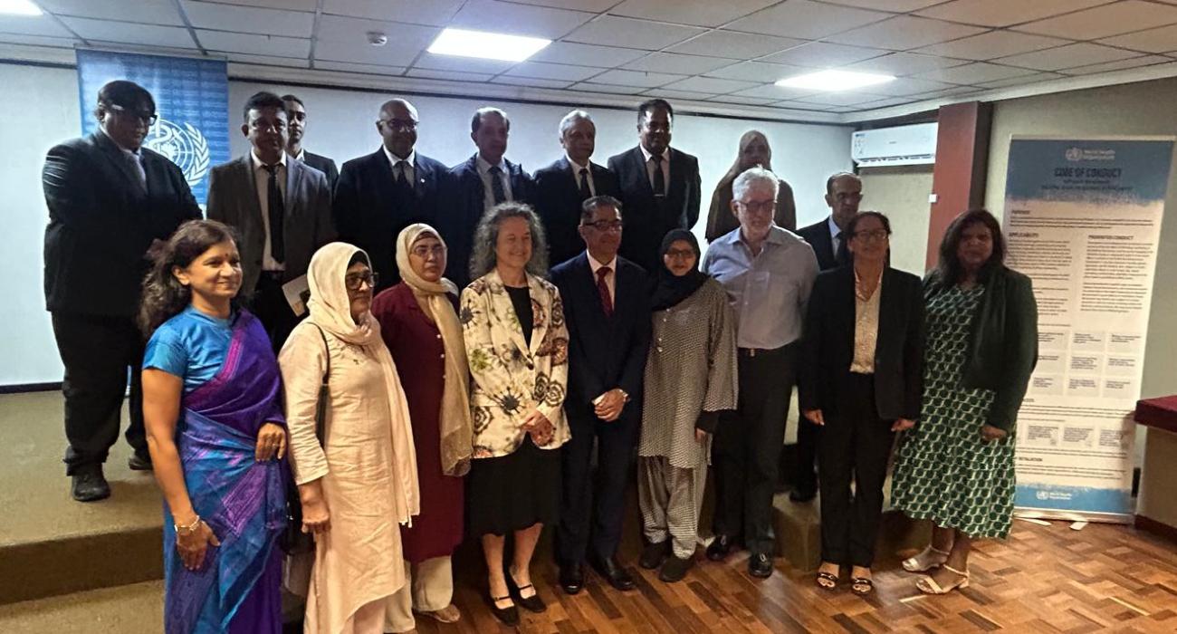 WHO supports Mauritius in developing a national medicine policy to ensure access to safe and quality medicines