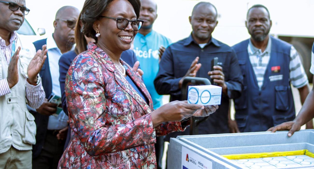 Angola receives 2 million cholera vaccines at a decisive moment in the response to the outbreak