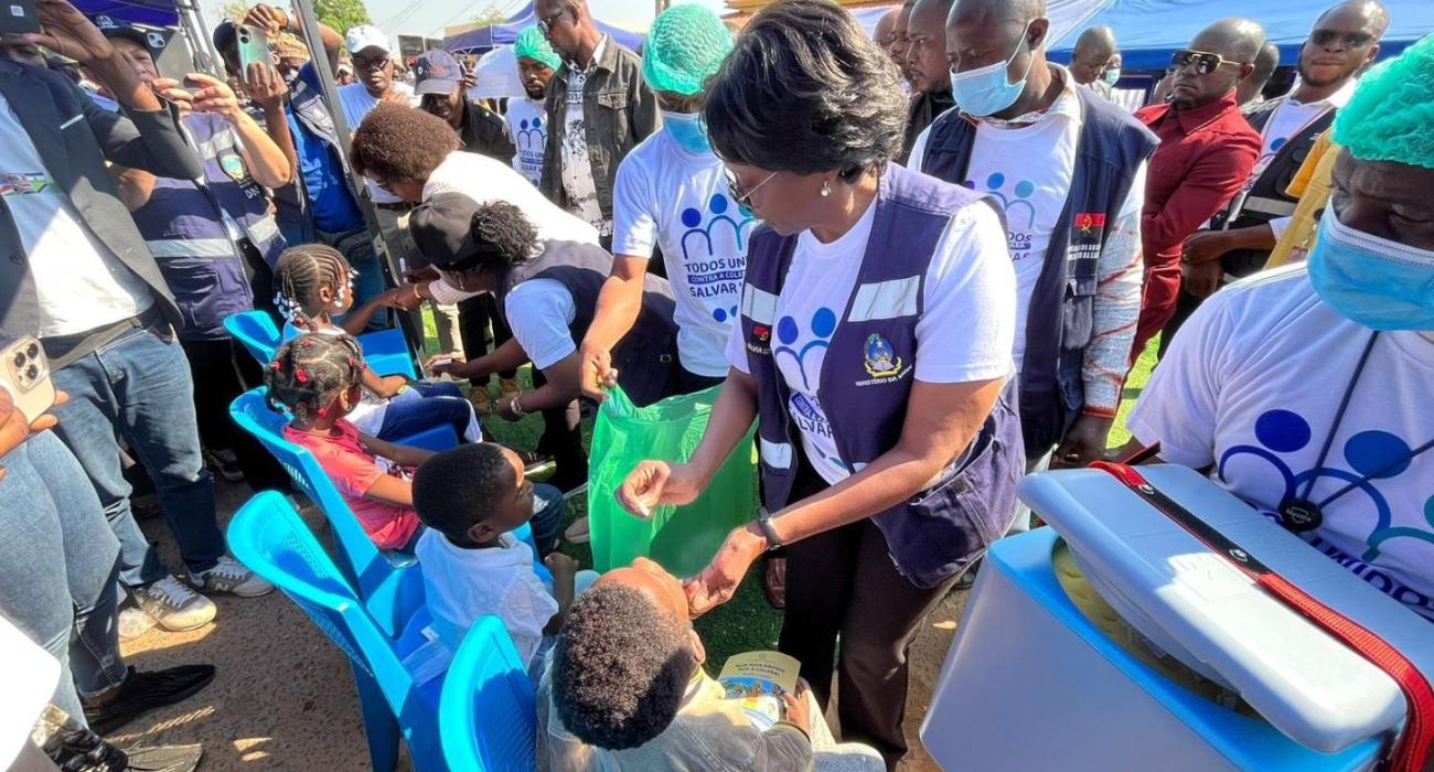 Vaccination against cholera brings hope to more than 2 million Angolans
