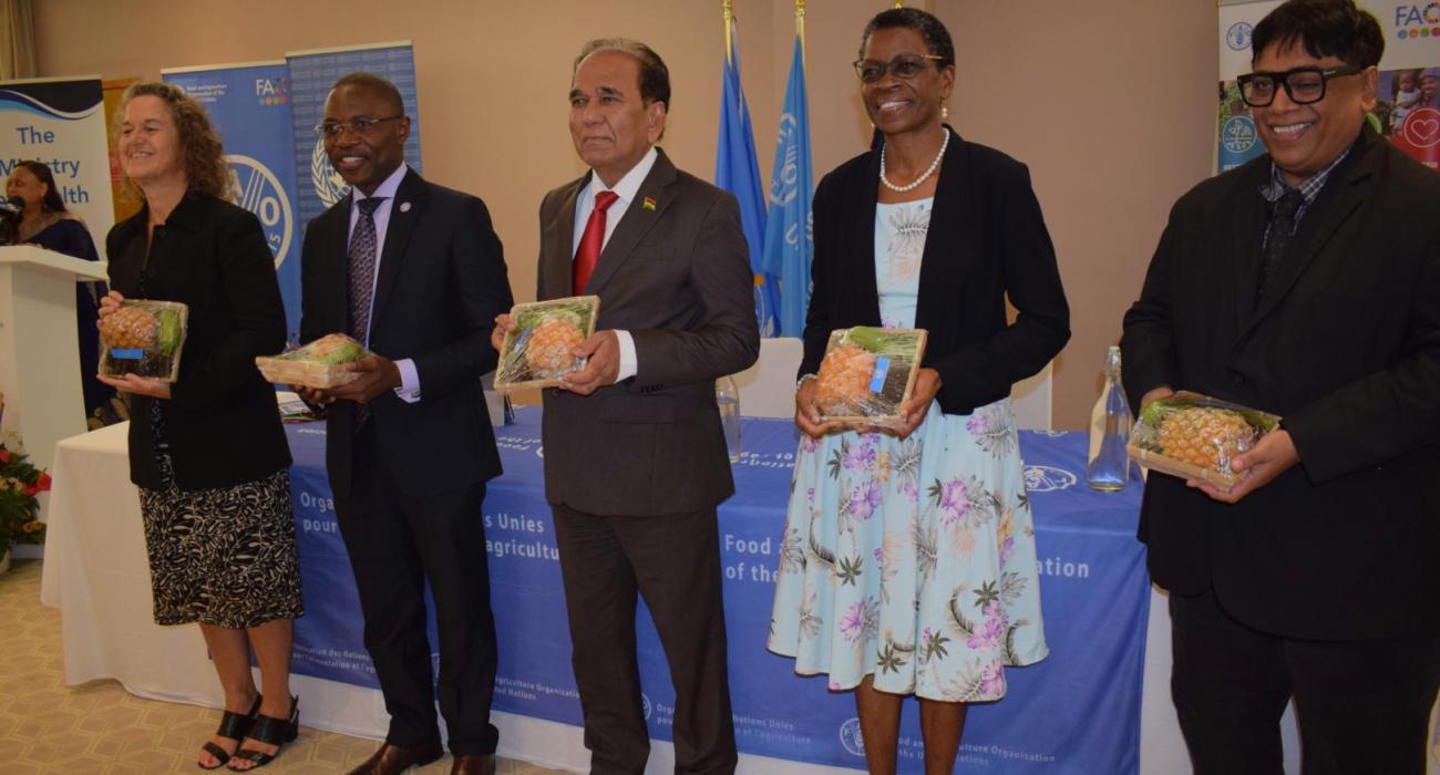 WHO and FAO support Mauritius to address obesity through implementation of a 5-year roadmap  