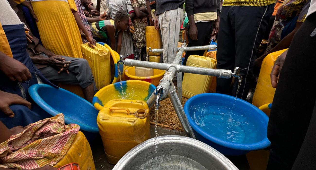 Water supply system transforming life beyond the Ebola response in Democratic Republic of the Congo
